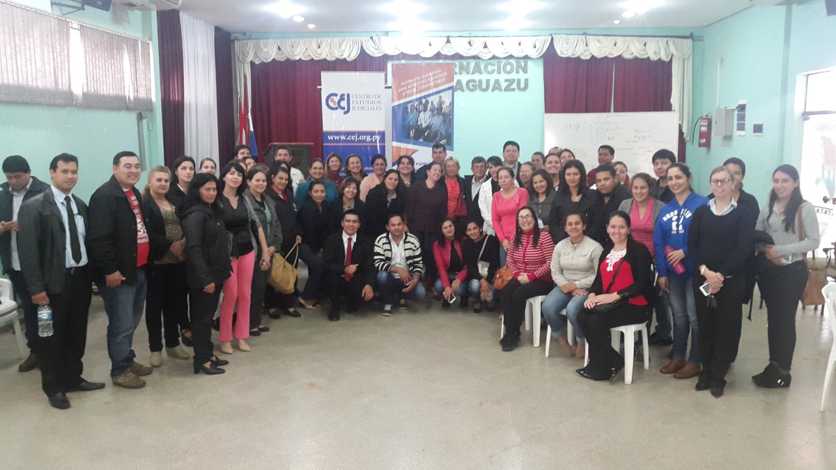 Formación de Mediadores Comunitarios en el Departamento de Caaguazú.