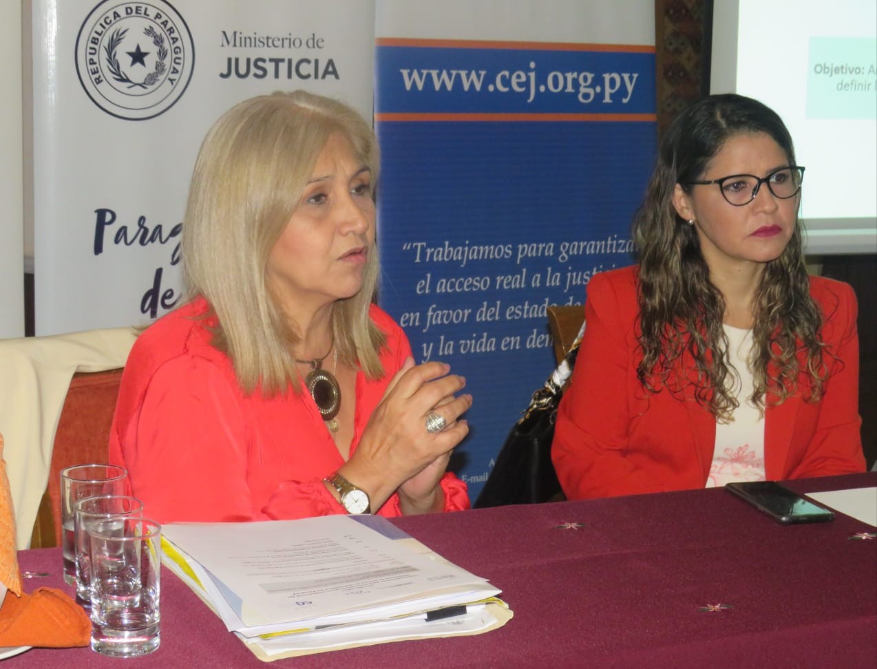 Se realizó la jornada “Delineamientos para el fortalecimiento institucional del Ministerio de Justicia”.