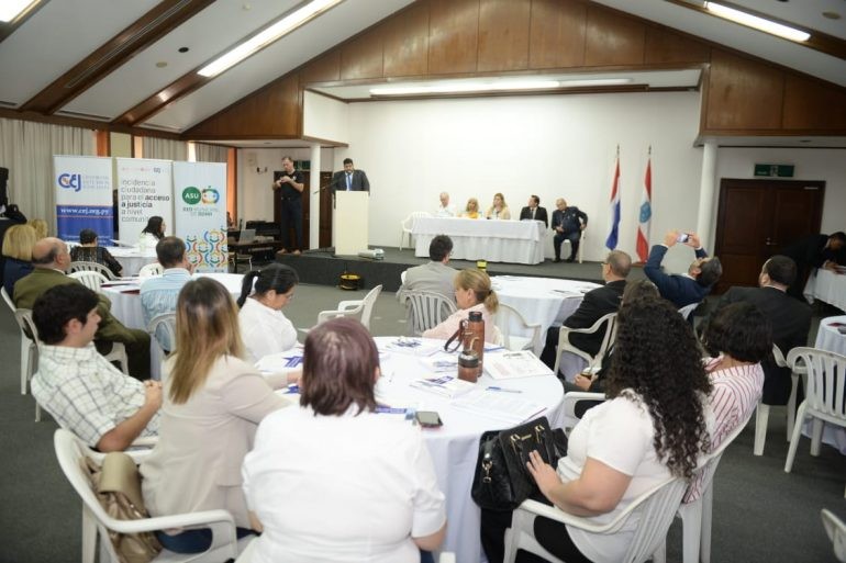 Realizan el primer encuentro intermunicipal de Derechos Humanos y Acceso a la Justicia para conseguir la interacción entre instituciones y un protocolo para la prevención