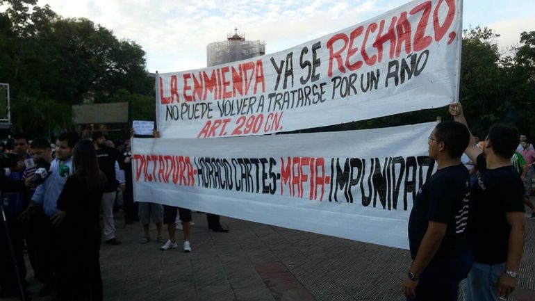 Exhortan a rechazar intento de quiebre institucional