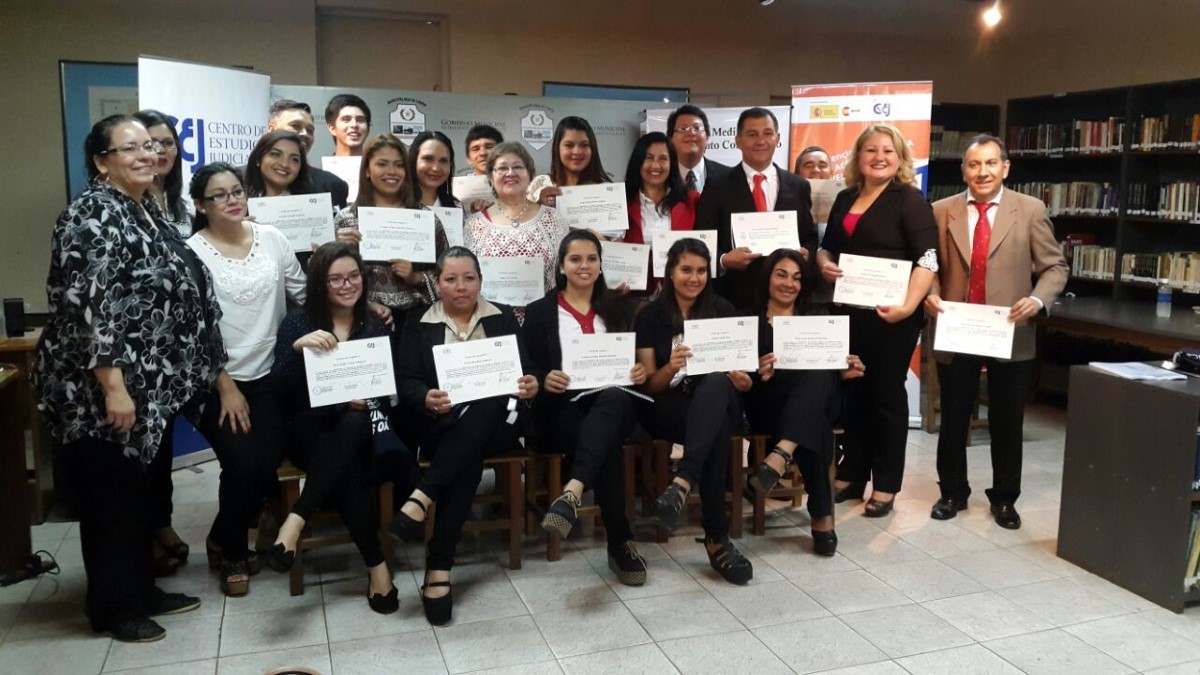 Culmina programa de mediadores sociales en Limpio.