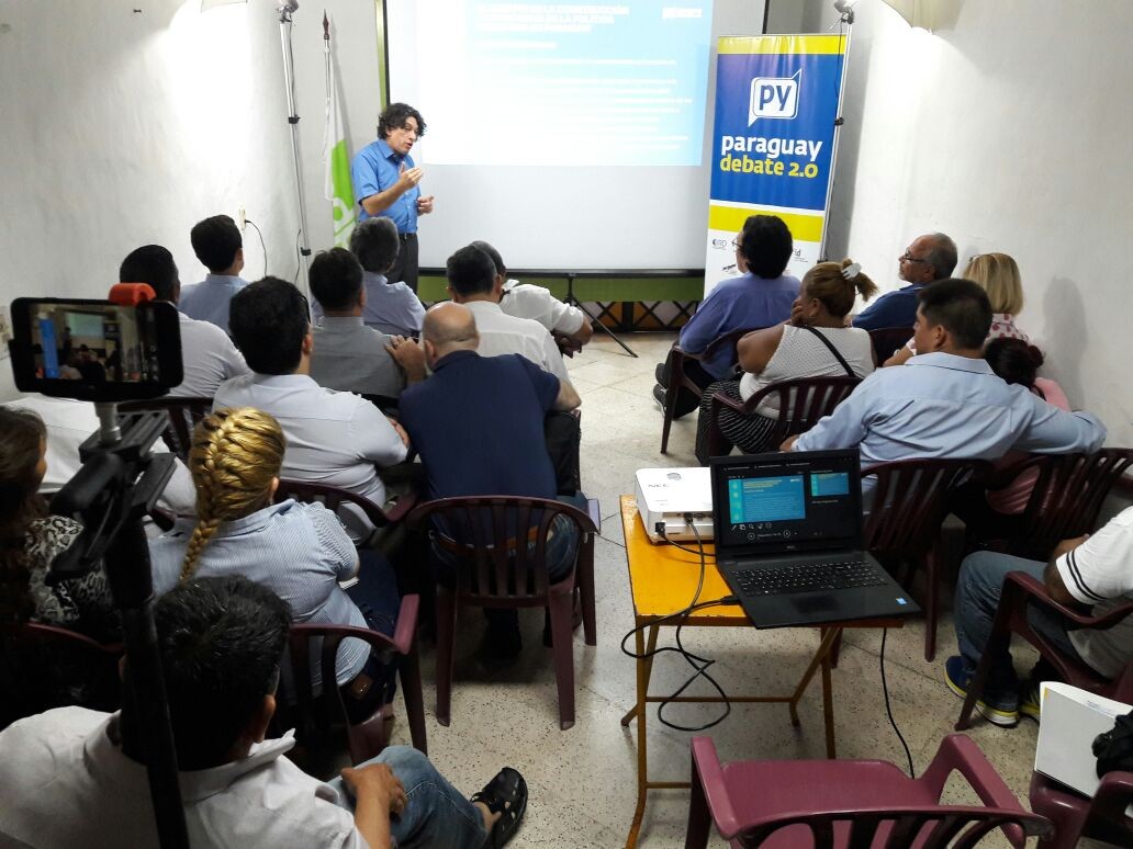 Reunión con PDP en el marco de Paraguay Debate